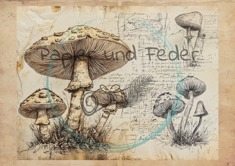 "Das Sketchbuch der Natur" // Papier & Feder // 24 Seiten // 25,5 cm x 19,6 cm