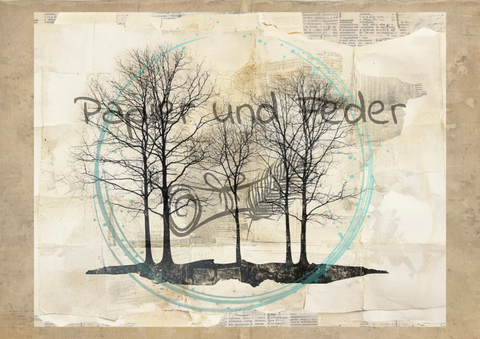 "Das Sketchbuch der Natur" // Papier & Feder // 24 Seiten // 25,5 cm x 19,6 cm