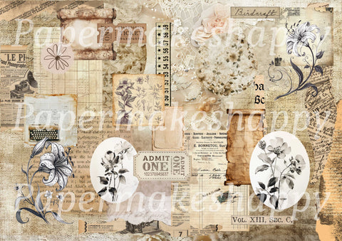 "Dreamcatcher" // Papermakeshappy // 7 sheets of design paper // printed on both sides