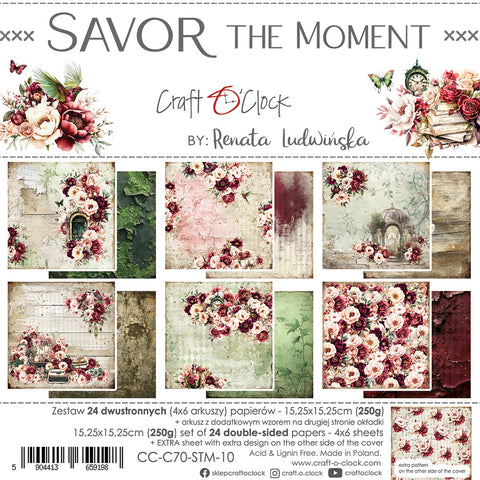 "Savor the Moment" // Craft O'Clock // 15,25 cm x 15,25 cm