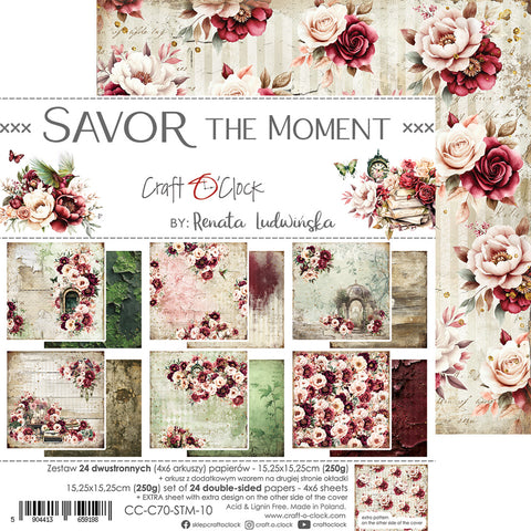 "Savor the Moment" // Craft O'Clock // 15.25 cm x 15.25 cm