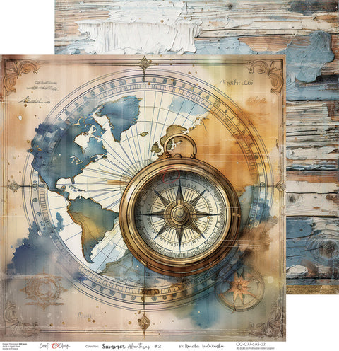 "Something Blue" // Craft O'Clock // 30.5 x 30.5 cm