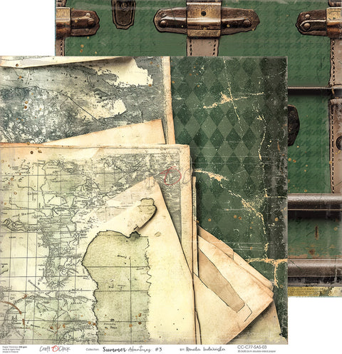 "Something Blue" // Craft O'Clock // 30.5 x 30.5 cm