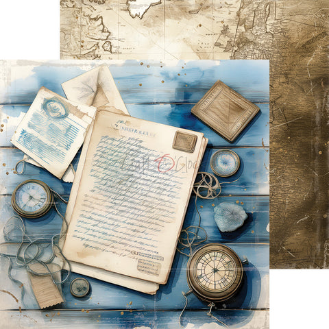 "Cherished Memories" // Craft O'Clock // 8" x 8" // Mix Paper Set