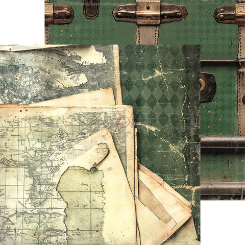 "Cherished Memories" // Craft O'Clock // 8" x 8" // Mix Paper Set