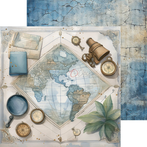 "Cherished Memories" // Craft O'Clock // 8" x 8" // Mix Paper Set