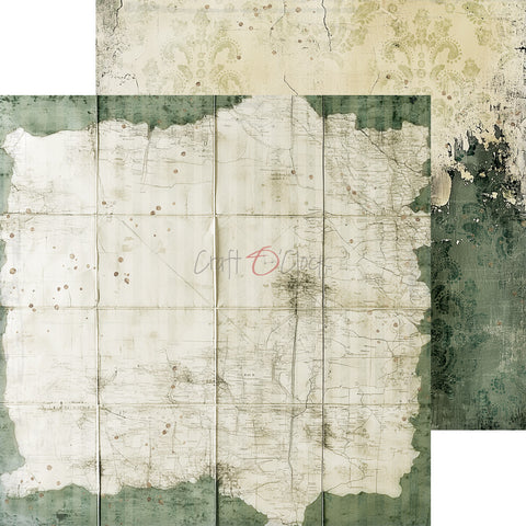 "Cherished Memories" // Craft O'Clock // 8" x 8" // Mix Paper Set