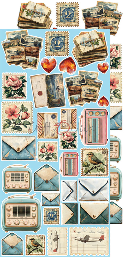 "Cherished Memories" // Extra set "Mix" // Motifs to cut out