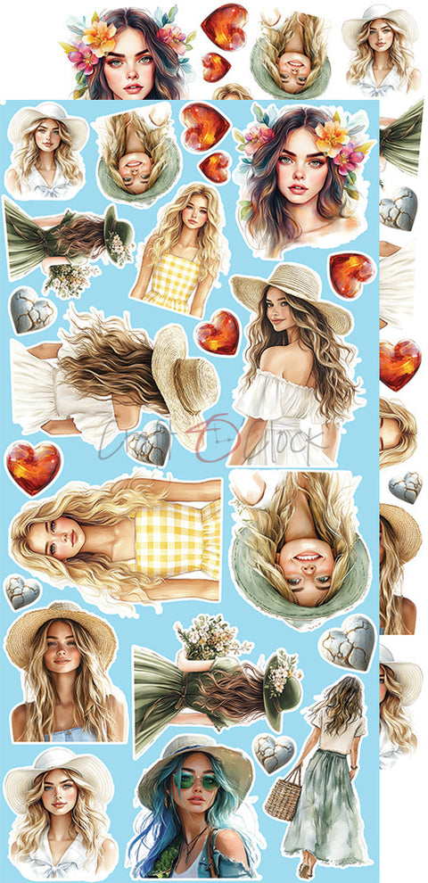 "Cherished Memories" // Extra set "Mix" // Motifs to cut out