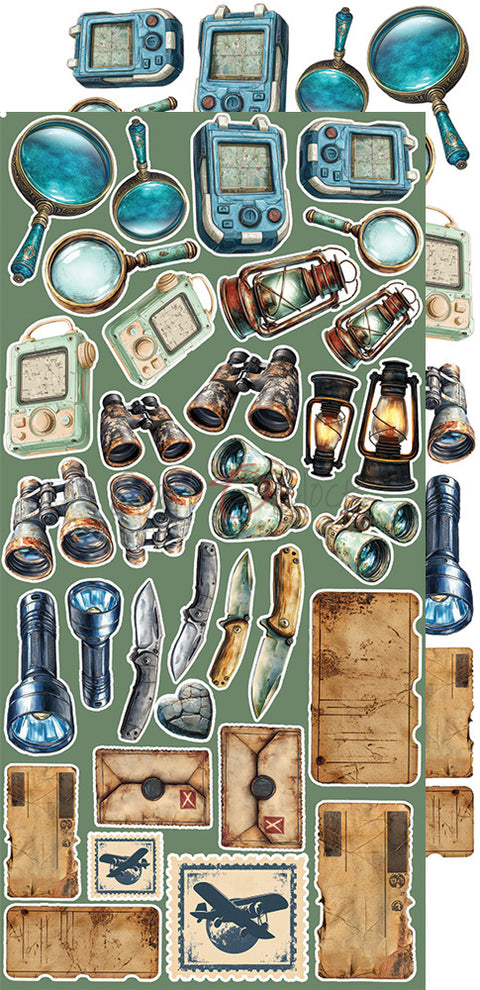 "Cherished Memories" // Extra set "Mix" // Motifs to cut out