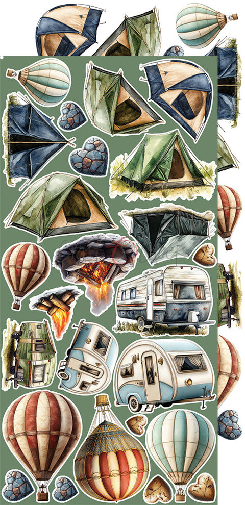 "Cherished Memories" // Extra set "Mix" // Motifs to cut out