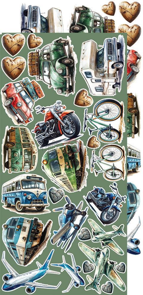 "Cherished Memories" // Extra set "Mix" // Motifs to cut out