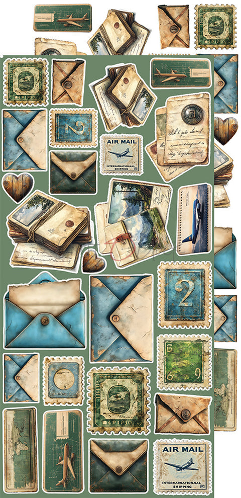 "Cherished Memories" // Extra set "Mix" // Motifs to cut out