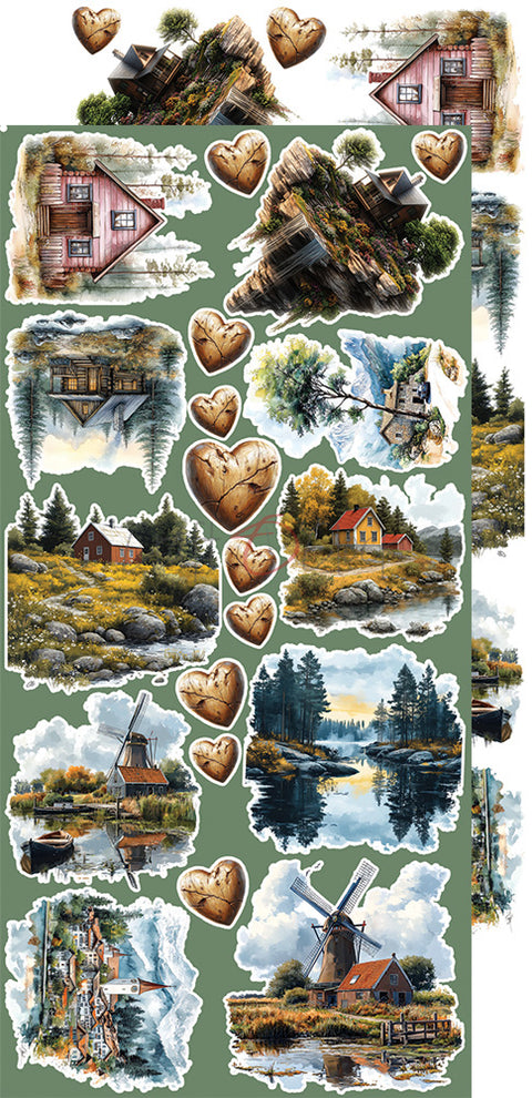 "Cherished Memories" // Extra set "Mix" // Motifs to cut out