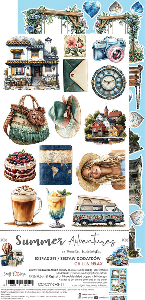 "Cherished Memories" // Extra set "Mix" // Motifs to cut out