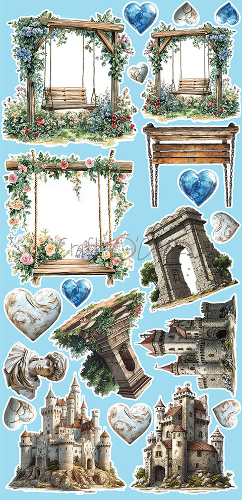 "Cherished Memories" // Extra set "Mix" // Motifs to cut out