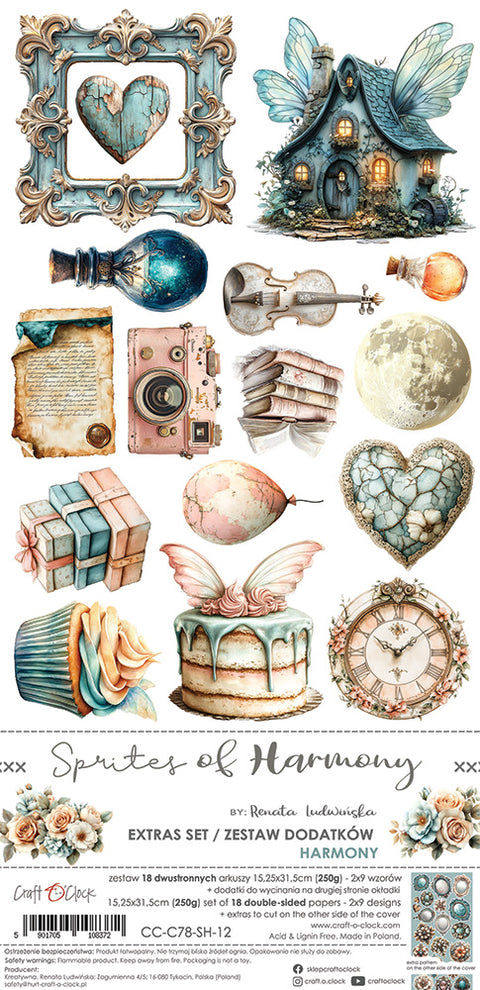 "Sprites of Harmony" // Extraset "Mix" // Motive zum Ausschneiden