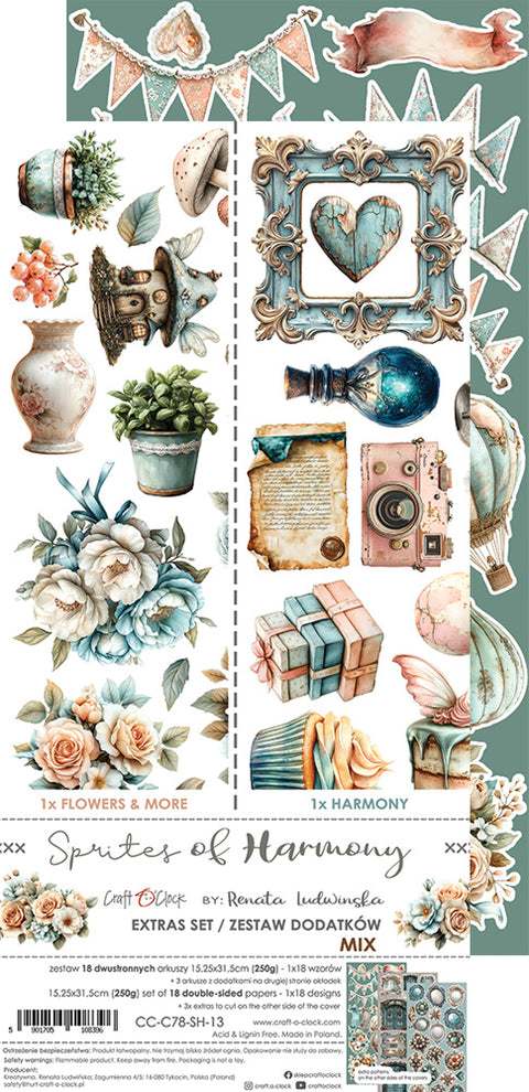 "Sprites of Harmony" // Extraset "Mix" // Motive zum Ausschneiden