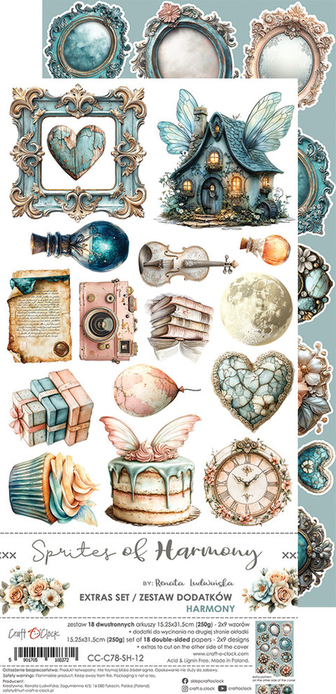 "Sprites of Harmony" // Extraset "Mix" // Motive zum Ausschneiden