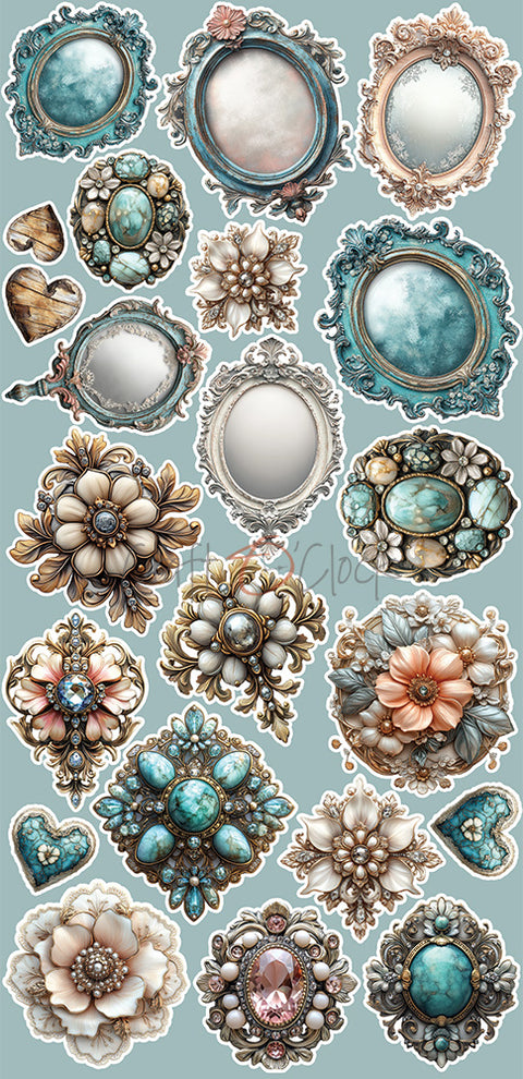 "Sprites of Harmony" // Extraset "Mix" // Motive zum Ausschneiden