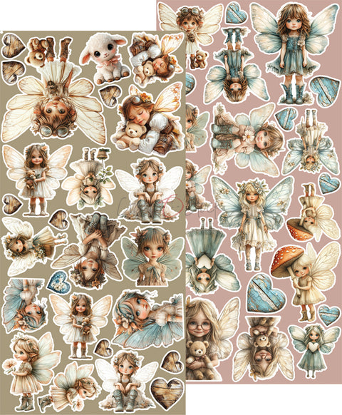 "Sprites of Harmony" // Extraset "Sprites" // Motive zum Ausschneiden