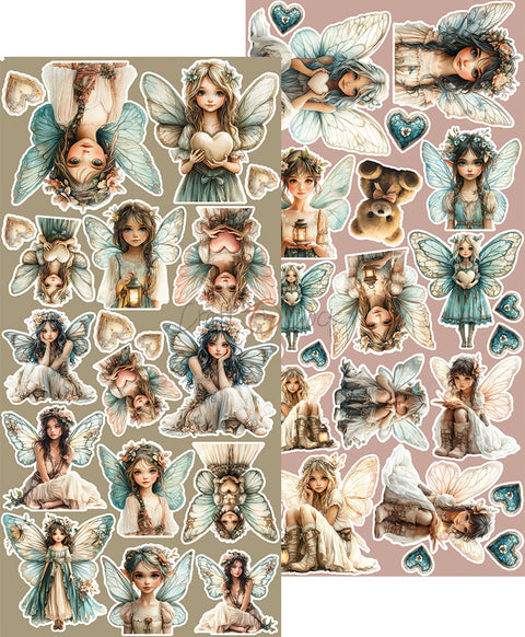 "Sprites of Harmony" // Extraset "Sprites" // Motive zum Ausschneiden