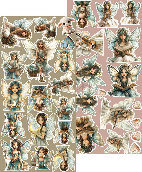 "Sprites of Harmony" // Extraset "Sprites" // Motive zum Ausschneiden