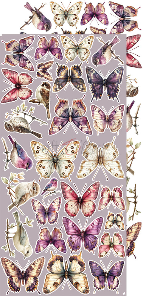 "Plum & Caramel" // Extraset "Mix" // Motive zum Ausschneiden