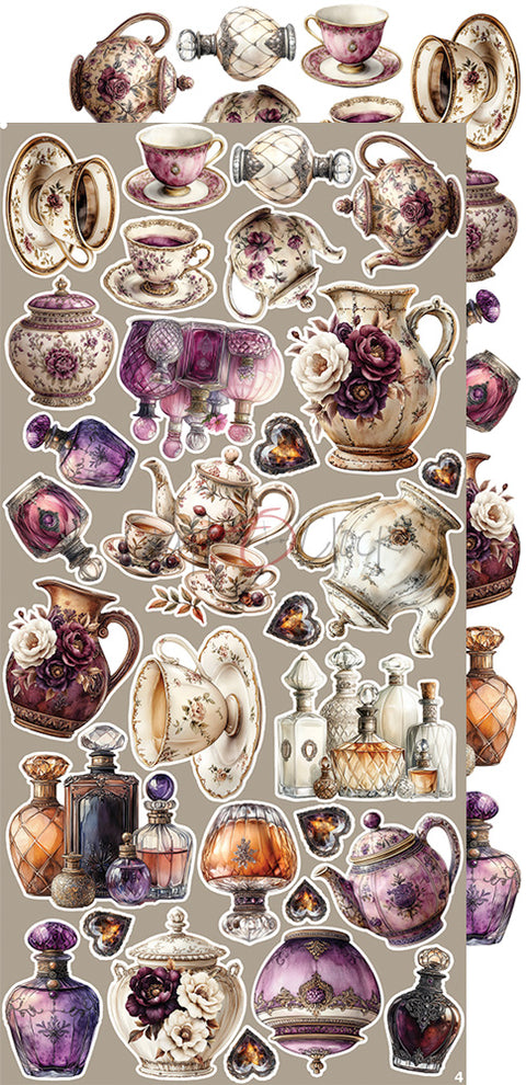 "Plum & Caramel" // Extraset "Mix" // Motive zum Ausschneiden