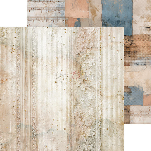 "Cherished Memories" // Craft O'Clock // 8" x 8" // Mix Paper Set