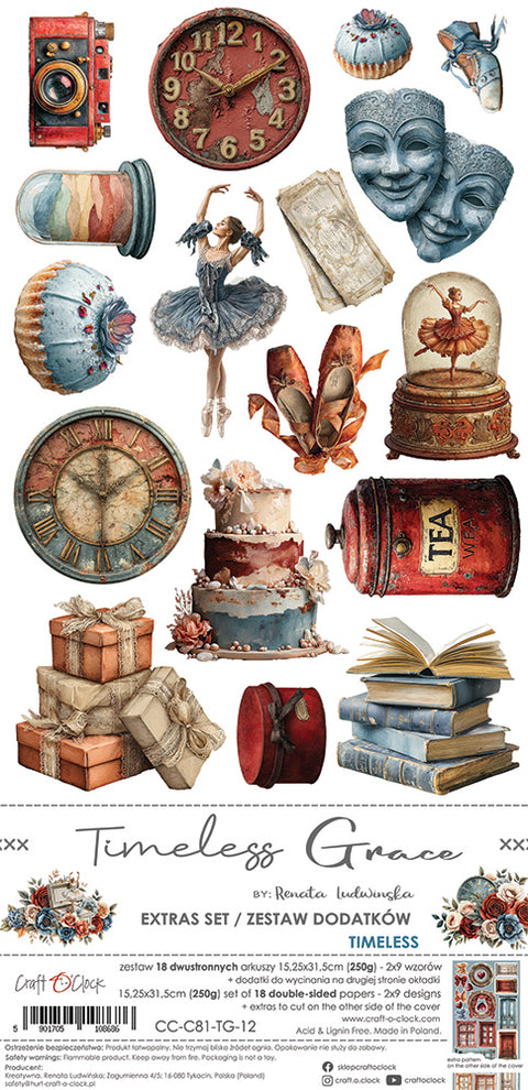 "Timeless Grace" // Extraset "Mix" // Motive zum Ausschneiden