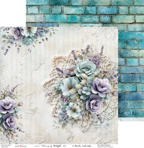 "Flowers of Delight" // Craft O'Clock // 30,5 x 30,5 cm