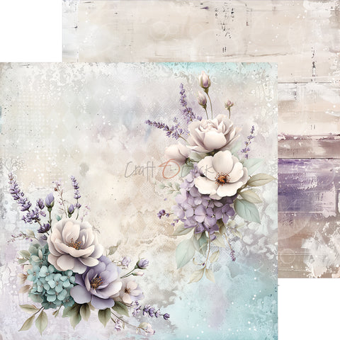 "Flowers of Delight" // Craft O'Clock // 20,3 cm x 20,3 cm // Mix Paper Set