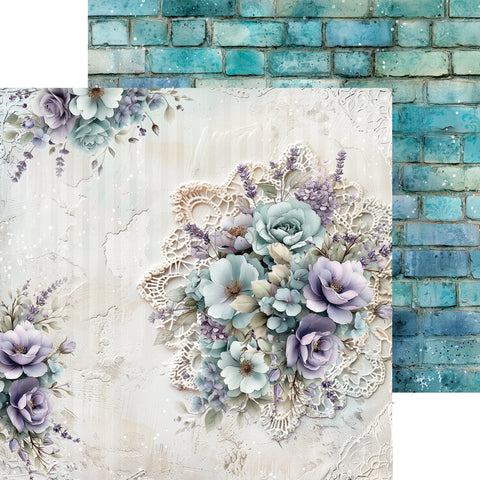"Flowers of Delight" // Craft O'Clock // 20,3 cm x 20,3 cm // Mix Paper Set