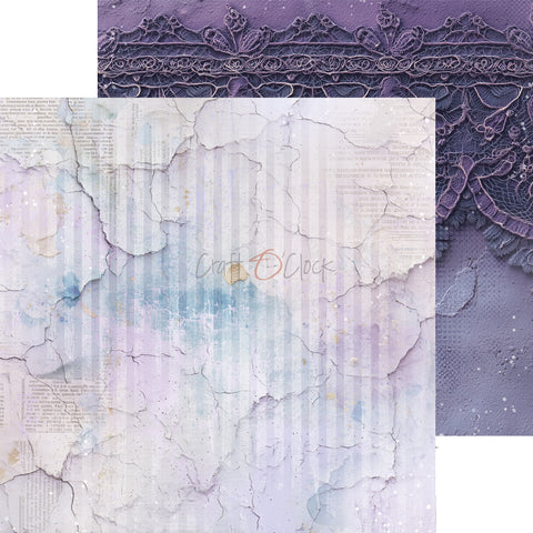 "Flowers of Delight" // Craft O'Clock // 20,3 cm x 20,3 cm // Mix Paper Set