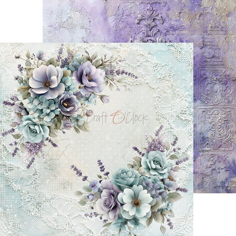"Flowers of Delight" // Craft O'Clock // 15,25 cm x 15,25 cm