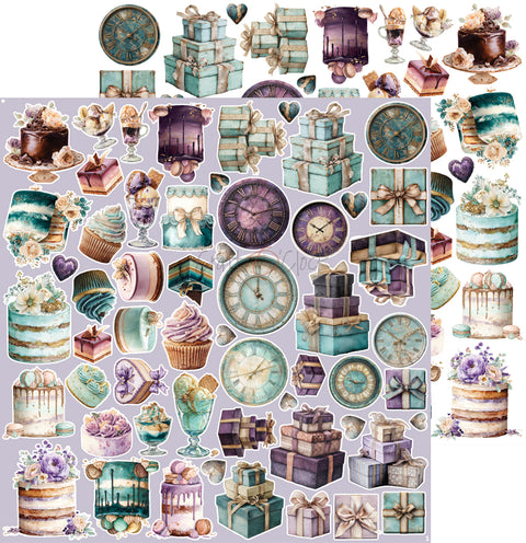"Cherished Memories" // Extra set "Mix" // Motifs to cut out