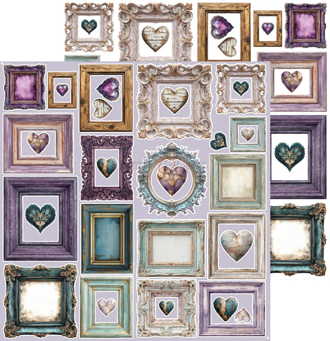 "Cherished Memories" // Extra set "Mix" // Motifs to cut out