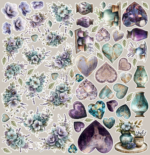 "Cherished Memories" // Extra set "Mix" // Motifs to cut out