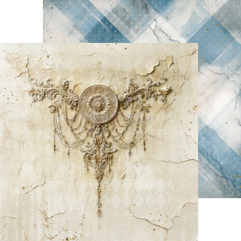 "Something Blue" // Craft O'Clock // 8" x 8" // Basic Set