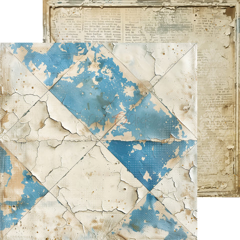 "Something Blue" // Craft O'Clock // 8" x 8" // Basic Set