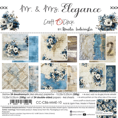 "Mr. & Mrs. Elegance" // Craft O'Clock // 15,25 cm x 15,25 cm
