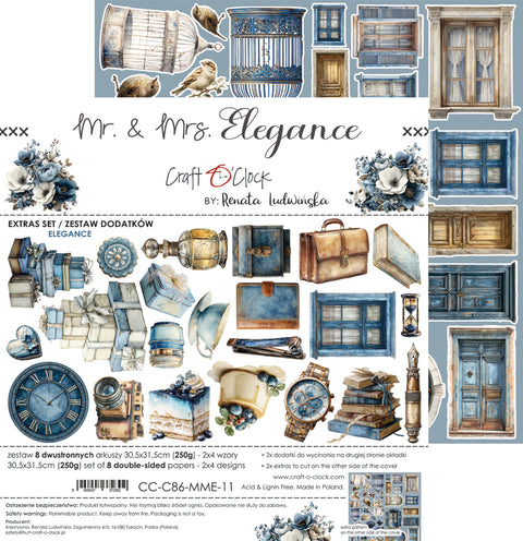 "Mr. & Mrs. Elegance" // Extraset "Elegance" // Motive zum Ausschneiden