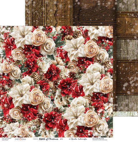 "Spirit of Christmas" // Craft O'Clock // 30,5 x 30,5 cm