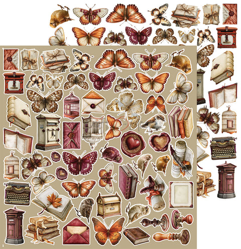 "Shades of Nature" // Extraset "Precious" // Motive zum Ausschneiden