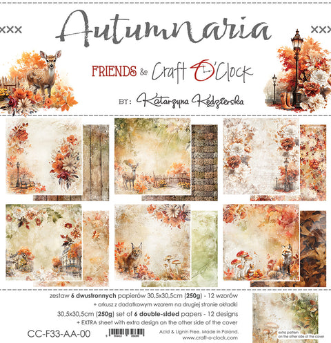 "Autumnaria" // Craft O'Clock // 30,5 x 30,5 cm