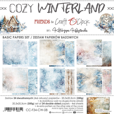 "Cozy Winterland" // Craft O'Clock // 20,3 cm x 20,3 cm // Basic Set