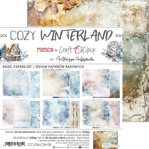 "Cozy Winterland" // Craft O'Clock // 20,3 cm x 20,3 cm // Basic Set