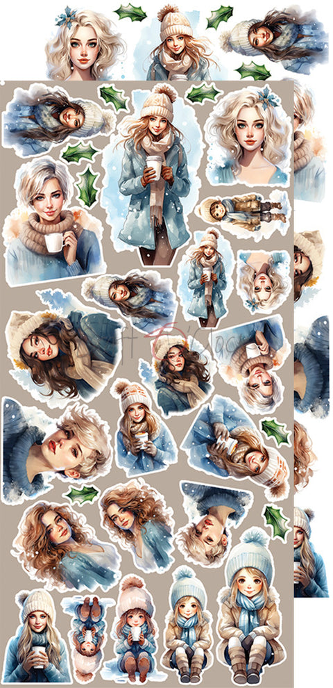 "Cozy Winterland" // Extraset "Mix" // Motive zum Ausschneiden