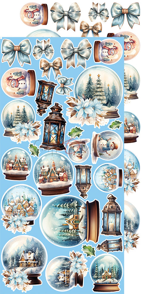 "Cozy Winterland" // Extraset "Mix" // Motive zum Ausschneiden